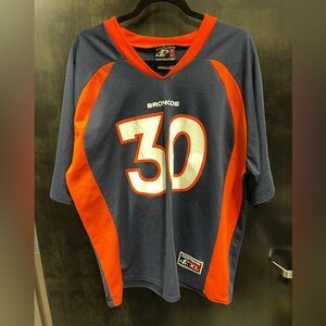 Logo Athletic Blue and Orange Men's Jersey